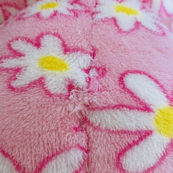 Build A Bear Bunny Rabbit Stuffed In USA With Hugs Pink Daisies Plush Toy 15" - Picture 12 of 12